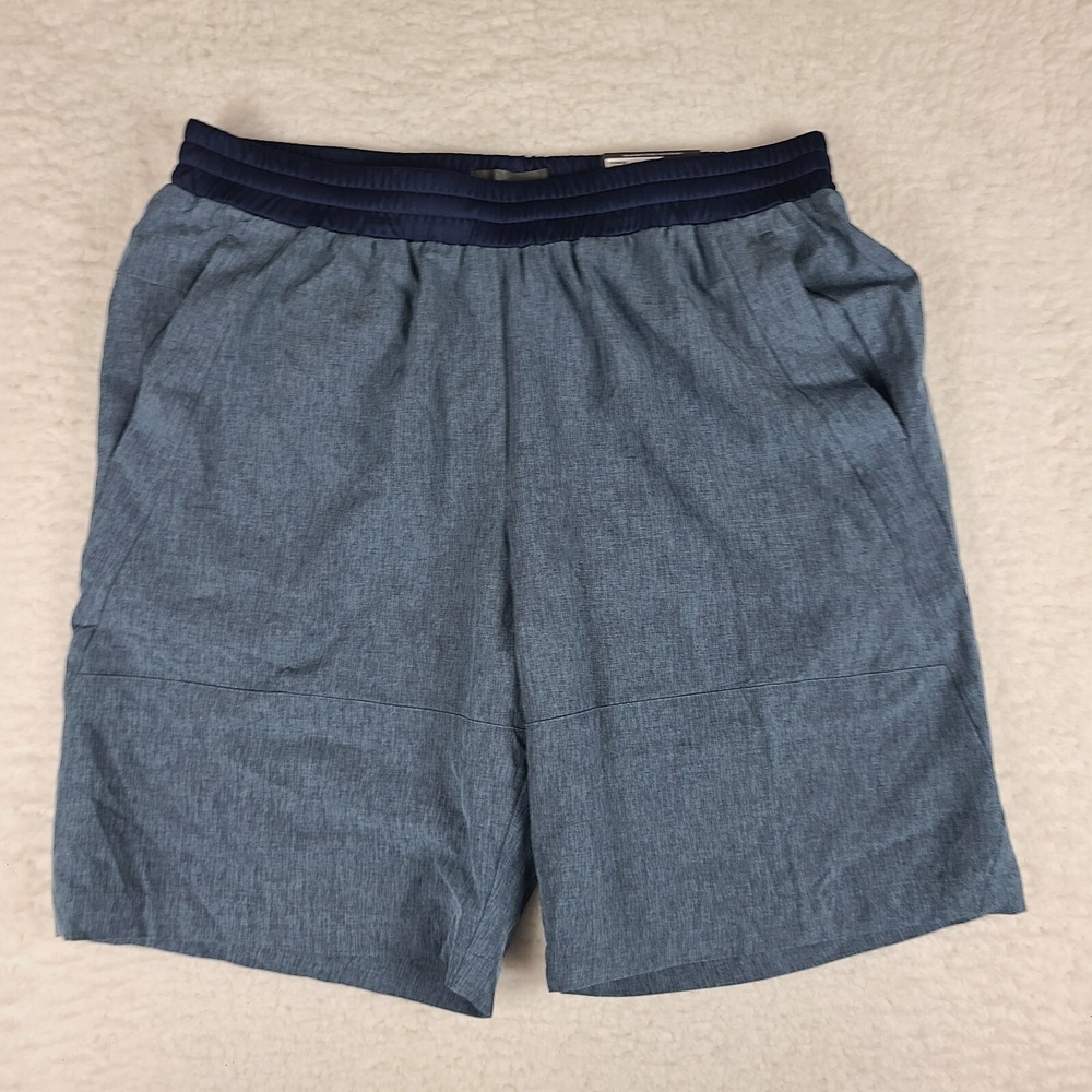 FLX Shorts Mens Small Navy Green‎ Running Training Active Sweat NWT NEW